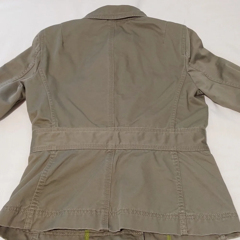 J. Crew Womans Utility/Field Jacket.‎ Light olive green. Sz XS. Excellent cond.
